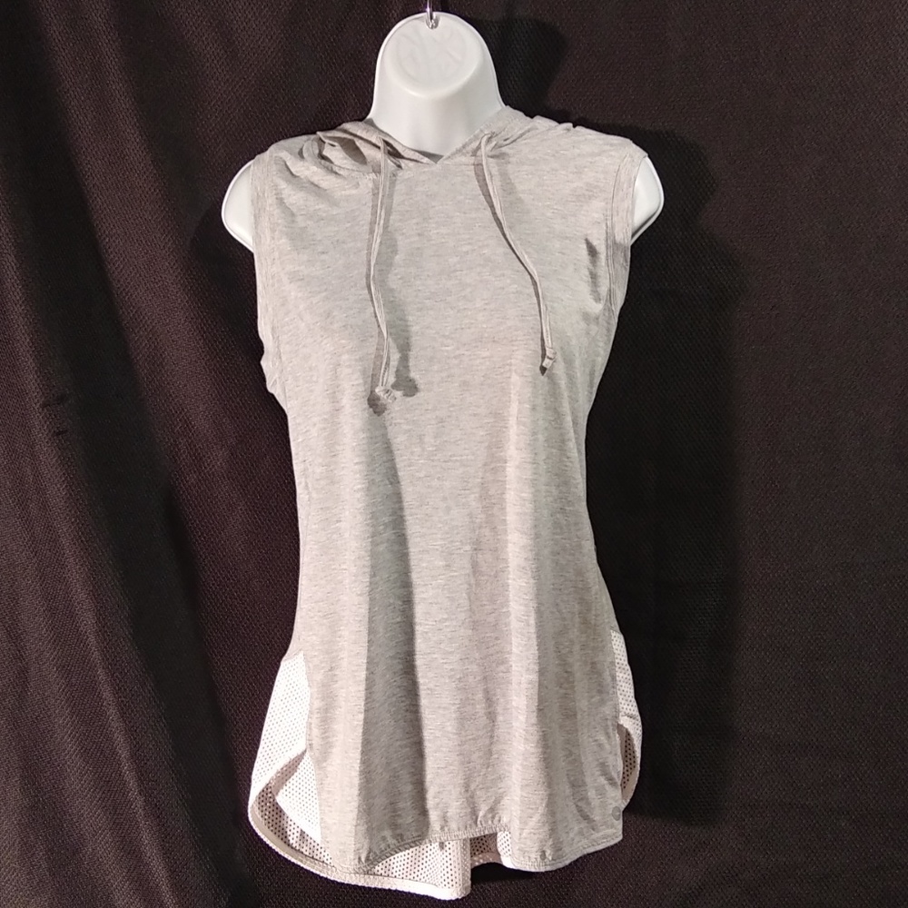 Avia Sleevless Hooded Sweater Gray